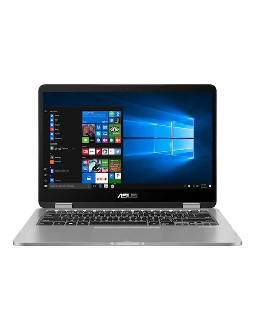 Laptop 2 en 1 Asus TP401M 14 pulgadas HD Intel UHD Graphics 600 Intel Celeron 4 GB RAM 64 GB 64 GB SSD