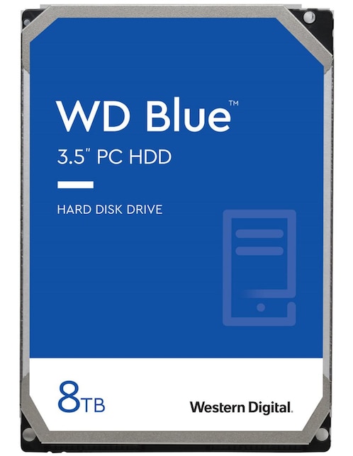 Disco duro externo Western Digital capacidad 8 TB