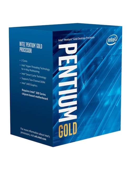 INTEL Procesador Intel Pentium Gold G6405 4.10GHz Dual Core 1200 BX80701G6405