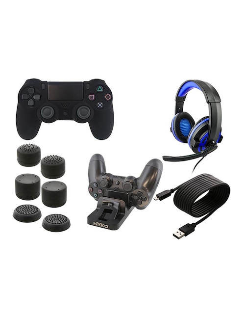 Kit de accesorios para PlayStation 4 Nyko Master Pak
