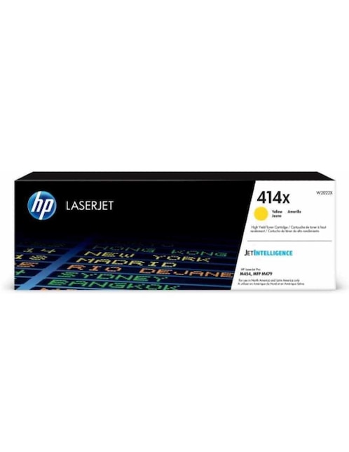 Toner HP 414X Amarillo 6000PAG W2022X S