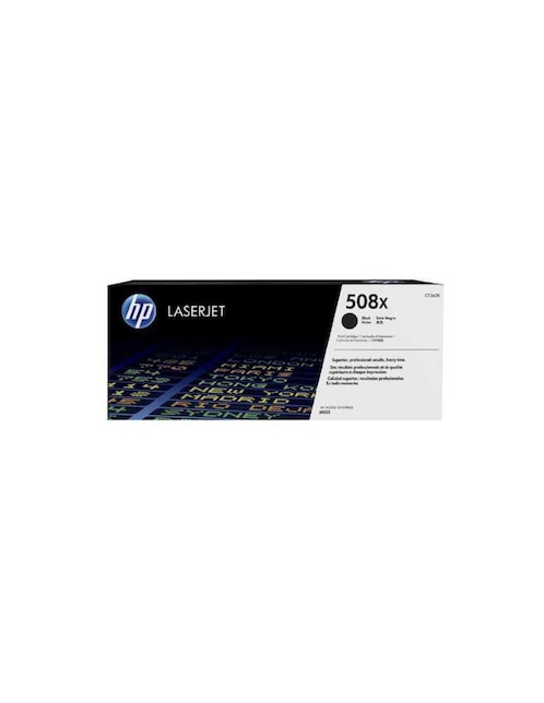 Toner HP 508X Negro 12500PAG CF360X S