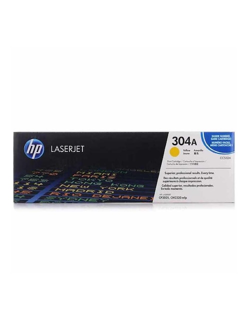 Toner HP 304A Amarillo 2800PAG CC532A S