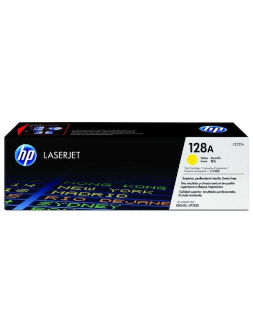 Toner HP 128A Amarillo 1300PAG CE322A