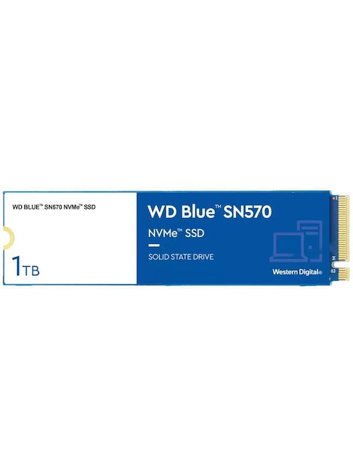 Unidad SSD Western Digital capacidad 1 TB