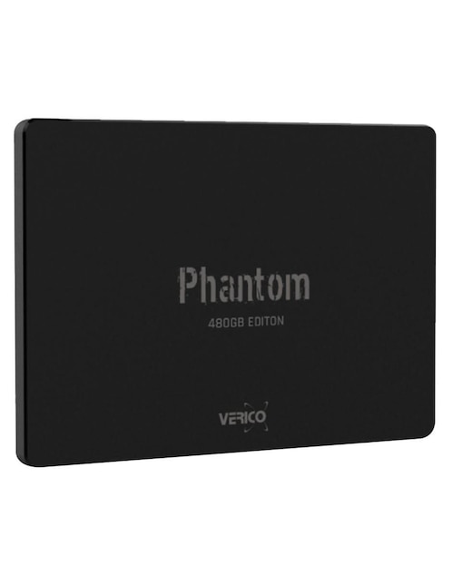 Unidad de Estado Solido SSD 480GB Verico Phantom Sata 3 3D NAND 2.5 1SSOP-SSBKL3-NN