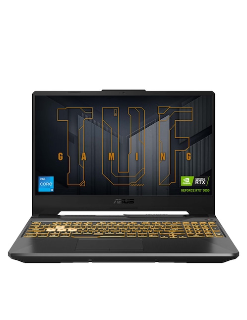 Laptop gamer ASUS TUF F15 15.6 pulgadas Full HD Intel Core i5 NVIDIA GeForce RTX 3050 8 GB RAM 512 GB SSD