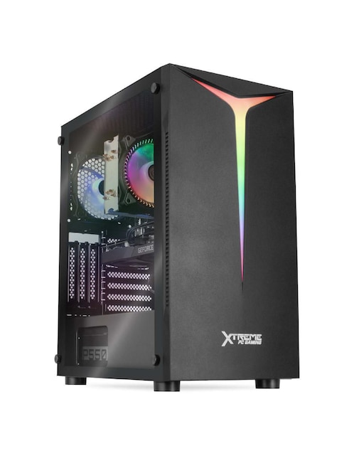 Computadora Gamer Xtreme PC Gaming XTPCR716GB3050B Nvidia GeForce RTX 3050 AMD Ryzen 7 16 GB RAM 2 TB HDD 500 GB SSD