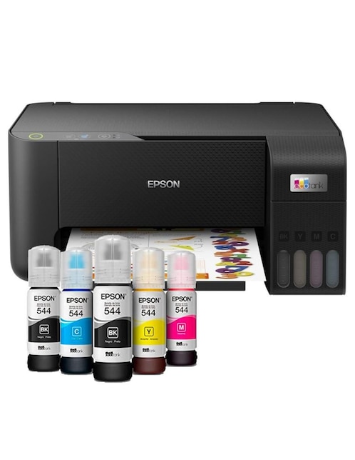 Impresora Multifuncional Epson L3210 Inyección de tinta alámbrica a color