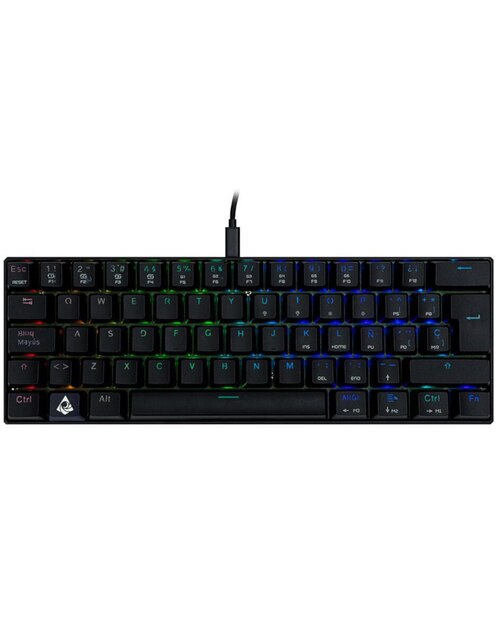 Teclado alámbrico Munfrost Dark Moon Bk/Bl