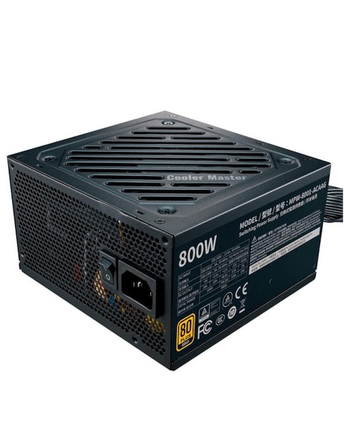 Fuente de Poder Cooler Master GM800 de 240 V