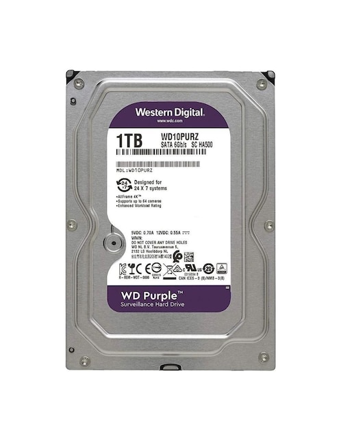 Disco duro interno Western Digital 1 TB