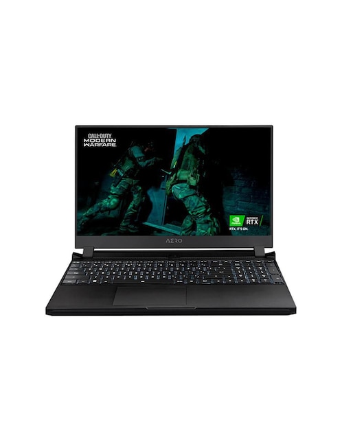 Laptop Gigabyte Aero 5 XE4-73LA614SH 15.6 pulgadas UHD NVIDIA GeForce RTX 3070 Ti Intel Core i7 16 GB RAM 1 TB SSD