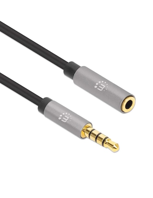 MANHATTAN Cable Auxiliar 3.5 mm Manhattan de 1 m