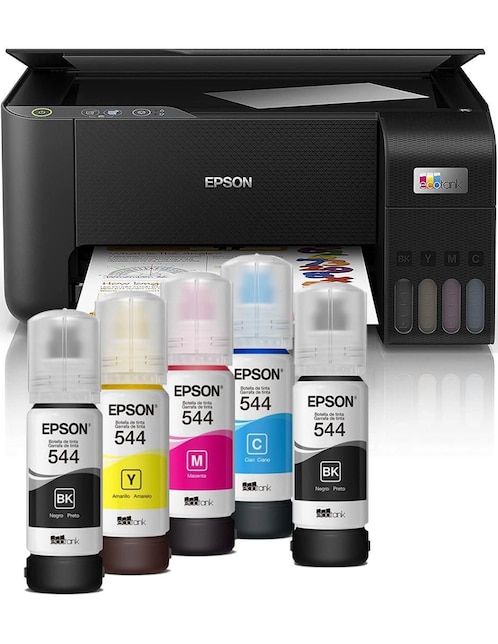 Multifuncional Epson C11CJ67301-V1 de Inyección de Tinta Inalámbrica a Color