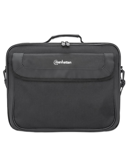 Maletín Manhattan Cambridge de poliéster con compartimiento para laptop 15.6 pulgadas y celular