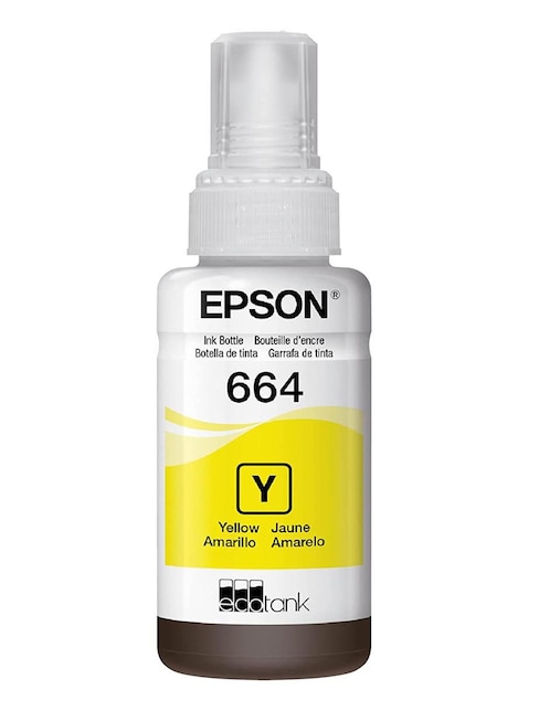Botella de Tinta Epson T664120 amarillo
