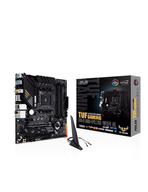 Tarjeta Madre ASUS B550M-PLUS WI-FI II con Procesador AMD