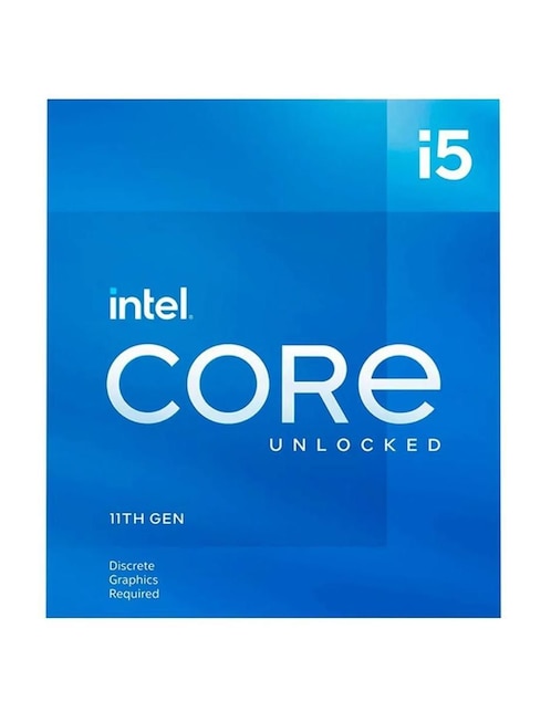 Procesador Intel BX8070811600KF con 6 Núcleos