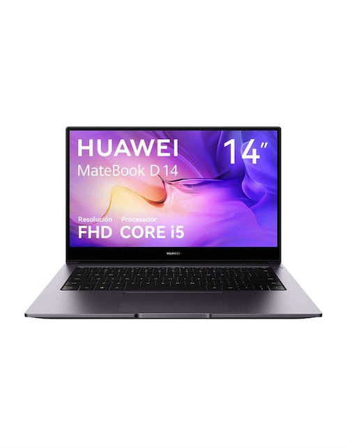 Laptop Huawei Nobele-wfh9al 14 pulgadas Full HD Intel Core i5 Intel Iris XE 16 GB RAM 512 GB SSD