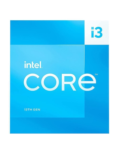 Procesador Intel Core i3 BX8071513100 con 4 núcleos