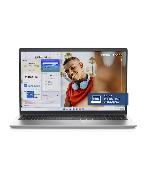 Laptop Dell Inspiron 3520 15.6 pulgadas Full HD Intel Core i7 Intel Iris XE 16 GB RAM 512 GB SSD