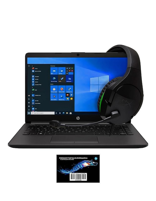 Laptop HP 5T9J9LT 14 Pulgadas Full HD Intel Core i3 8 GB RAM 256 GB SSD + Antivirus + Audífonos