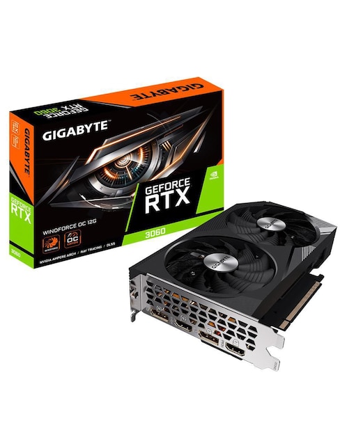 Tarjeta de Video Gigabyte GV-N3060WF2OC-12GD