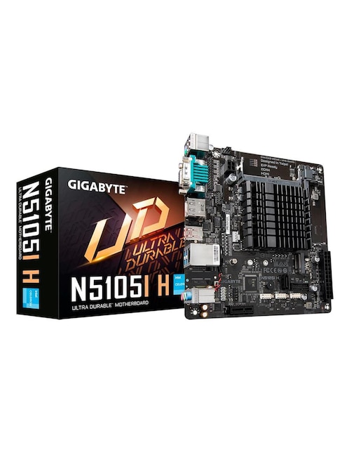 Tarjeta Madre Gigabyte N5105I H con Procesador Intel