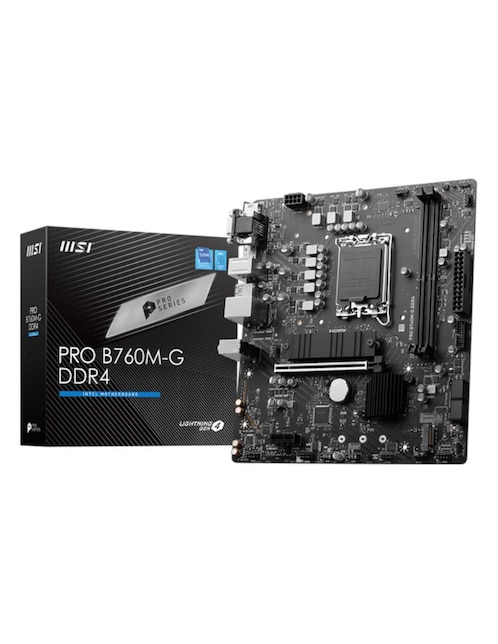 Tarjeta Madre MSI 824142306529 con Procesador Intel
