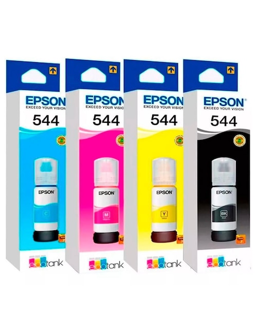 Kit Bote Epson t544 multicolor Multicolor