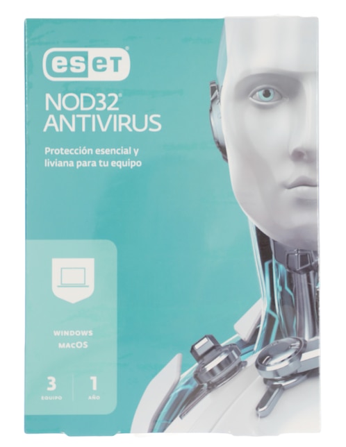 Antivirus Eset para 3 equipos