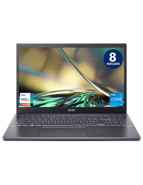 Laptop thin & light Acer Sspire 5 15.6 pulgadas Full HD Intel Core i5 Intel Iris XE 8 GB RAM 512 GB SSD