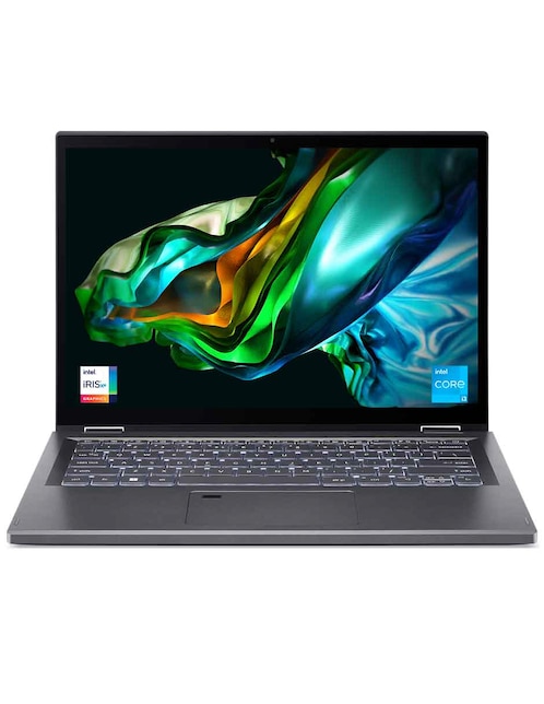 Laptop 2 en 1 Acer Spin 3 14 pulgadas wuxga Intel Core i3 Intel Iris XE 8 GB RAM 512 GB SSD