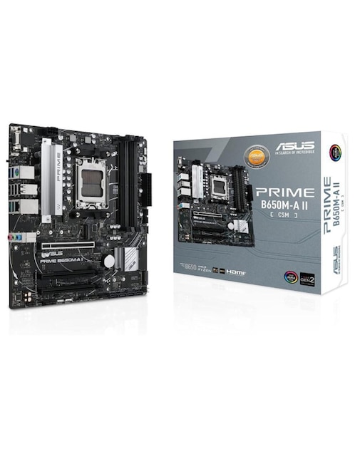 Tarjeta Madre ASUS Prime B650M-A II-CSM con Procesador AMD
