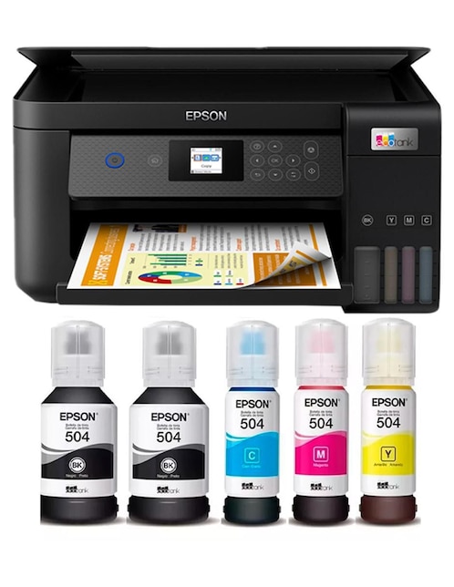 Impresora profesional Epson C11CJ63301-V2 de inyección de tinta inalámbrica a color