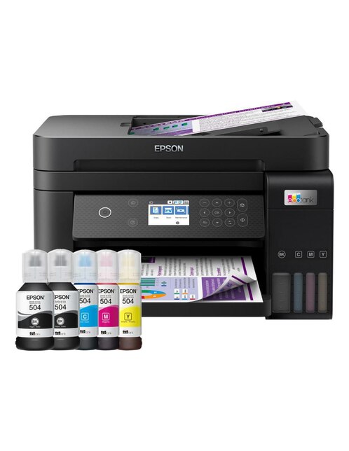 Impresora profesional Epson EcoTank L6270 de tinta continua inalámbrica a color