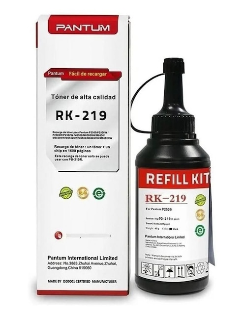 Tóner rk-219 negro 1