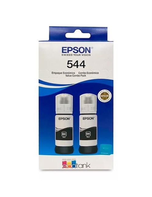 EPSON Set Bote Epson T544120-2P negro