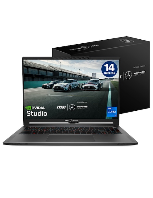 Laptop Gamer MSI Stealth 16 Mercedes AMG 16 Pulgadas 4K/UHD Intel Core i7 NVIDIA GeForce RTX 4070 32 GB RAM 1 TB SSD