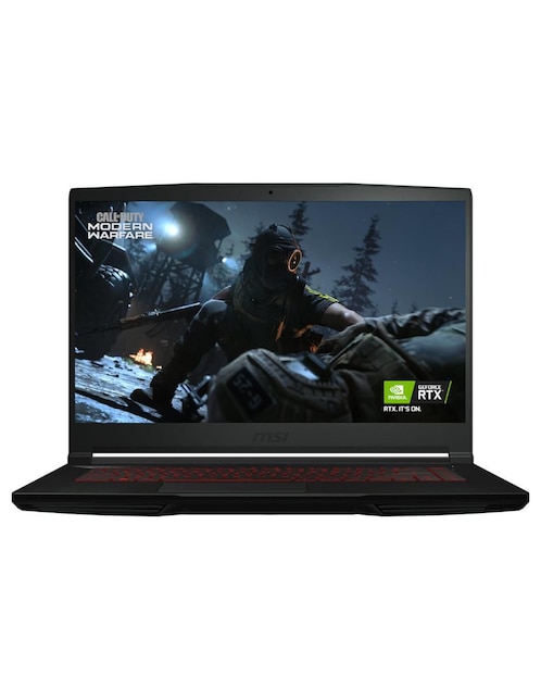 Laptop Gamer MSI Thin GF63 15.6 Pulgadas Full HD Intel Core i5 NVIDIA GeForce RTX 3050 32 GB RAM 1.4 TB SSD
