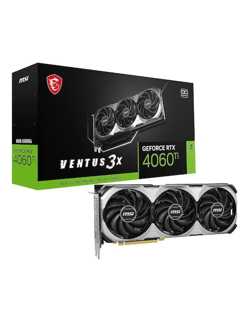 Image of Tarjeta de Video MSI 4060TI Ventus 3X 8G OC