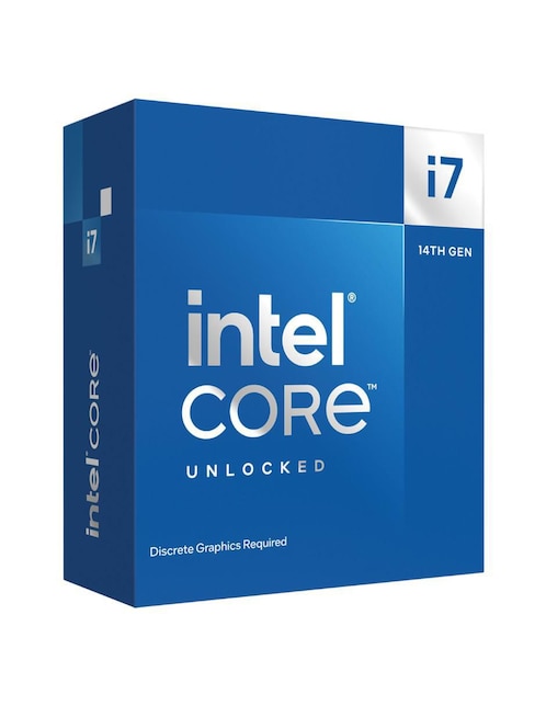 Procesador Intel Core i7 14700KF con 20 Núcleos