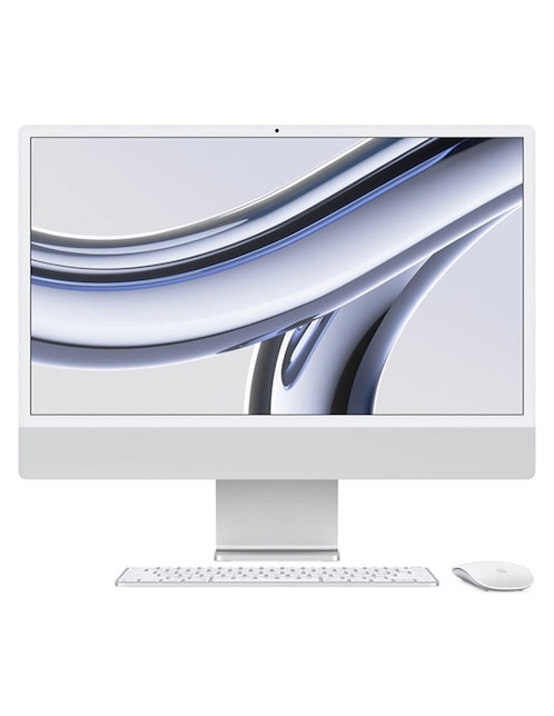 Apple iMac 24 pulgadas M3 8 GB RAM 256 GB SSD plateado