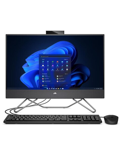 Computadora All In One HP 205 G8 23.8 Pulgadas Full HD AMD Ryzen 5 AMD Radeon 8 GB RAM 256 GB SSD