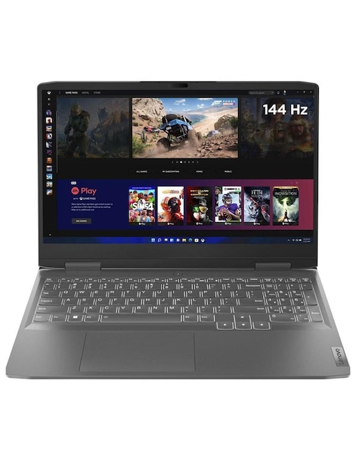 Laptop gamer Lenovo LOQ Gamer 144 Hz 15.6 pulgadas Full HD+ AMD Ryzen 7 NVIDIA GeForce RTX 4050 8 GB RAM 512 GB SSD