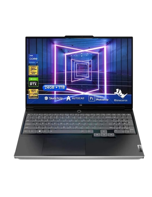 Laptop Lenovo 82tf009plm 16 pulgadas HD Intel Core i9 Intel Iris XE 16 GB RAM 1 TB SSD