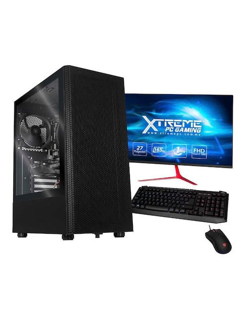 Computadora gamer Xtreme PC Gaming XTXPGR516GB3060MB 27 pulgadas Full HD AMD Ryzen 5 NVIDIA Geforce RTX 3060 16 GB RAM 2 TB HDD 500 GB SSD