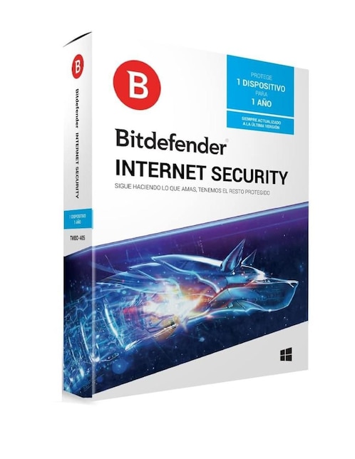 Internet Security Antivirus Bitdefender para 10 usuarios