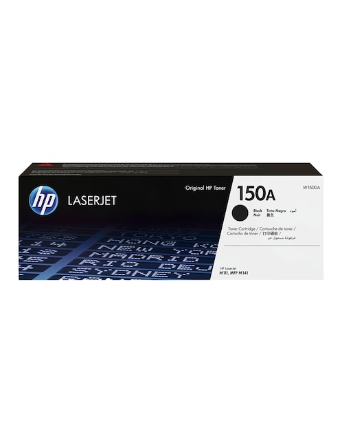 Tóner HP 150A Black Original Laserjet Cartridge negro